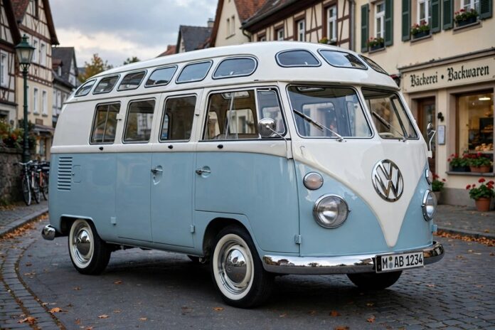 volkswagen t1 samba na ulici