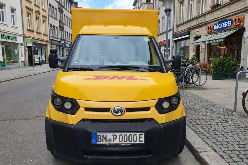 Streetscooter DHL na bjemackim ulicama